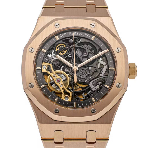 ROYAL OAK DOUBLE BALANCE WHEEL OPENWORKED